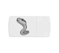 Azeeda 'Snake Close Up' Pill Box with Tablet Splitter (PI00043273)