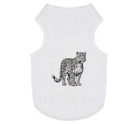 Azeeda 'Snow Leopard' Pet Dog/Cat T-Shirt, L (PT00184483)