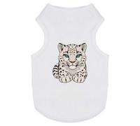 Azeeda 'Snow Leopard' Pet Dog/Cat T-Shirt, S (PT00184485)
