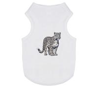Azeeda 'Snow Leopard' Pet Dog/Cat T-Shirt, XS (PT00184480)