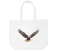Azeeda 'Soaring Eagle' Tote Shopping Bag For Life (BG00088704)