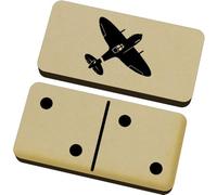 Azeeda 'Soaring Spitfire Silhouette' Domino Set & Box (DM00059417)