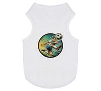 Azeeda 'Soccer Player' Pet Dog/Cat T-Shirt, S (PT00181797)