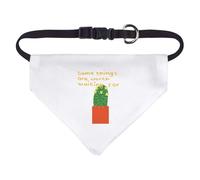 Azeeda 'Some Things Are Worth' Pet Bandana - White, S (PD00084189)