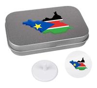Azeeda 'South Sudan Country' Golf Markers Gift Set (GO00075112)
