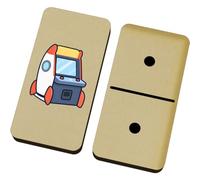 Azeeda 'Space Arcade Machine' Domino Set & Box (DM00059190)