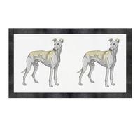 Azeeda 'Spanish Greyhound' Pet Feeding Mat (PM00013393)