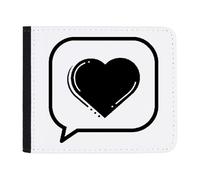 Azeeda 'Speech Bubble Heart' Wallet (WL00029769)