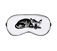 Azeeda 'Sphynx Cat Sleeping' Sleep/Travel Eye Mask (EY00033240)