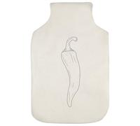 Azeeda 'Spicy Chilli Pepper' Hot Water Bottle Cover (HW00042117)
