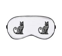 Azeeda 'Spiral Pattern Cat' Sleep/Travel Eye Mask (EY00031947)