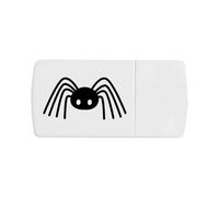 Azeeda 'Spooky Cute Spider' Pill Box with Splitter (PI00044615)