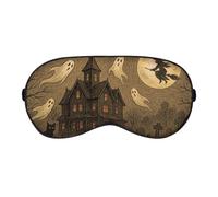 Azeeda 'Spooky Halloween Scene' Sleep/Travel Eye Mask (EY00033119)