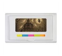 Azeeda 'Spooky Halloween Scene' Sticky Note Ruler Pad (ST00041986)