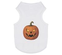 Azeeda 'Spooky Vampire Pumpkin Jack-O'-Lantern' Pet Dog/Cat T-Shirt, L (PT00168583)