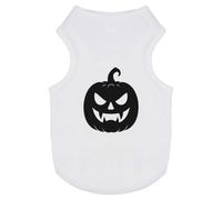 Azeeda 'Spooky Vampire Pumpkin Jack-O'-Lantern' Pet Dog/Cat T-Shirt, M (PT00168578)