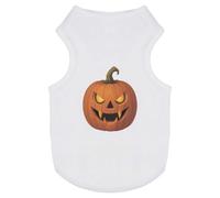 Azeeda 'Spooky Vampire Pumpkin Jack-O'-Lantern' Pet Dog/Cat T-Shirt, S (PT00168581)