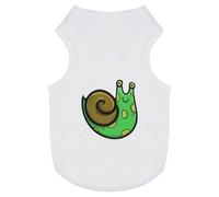 Azeeda 'Spotty Snail' Pet Dog/Cat T-Shirt, L (PT00082603)