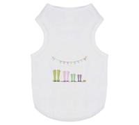 Azeeda 'Spotty Wellies' Pet Dog/Cat T-Shirt, L (PT00105839)