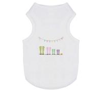 Azeeda 'Spotty Wellies' Pet Dog/Cat T-Shirt, XS (PT00105836)