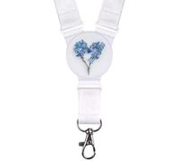 Azeeda 'Sprig of Forget Me Nots' Lanyard/Neck Strap (LY00035594)