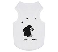 Azeeda 'Squirrel On A Starry Night' Pet Dog/Cat T-Shirt, L (PT00152331)