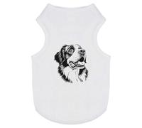 Azeeda 'St Bernard Dog Portrait' Pet Dog/Cat T-Shirt, S (PT00148445)