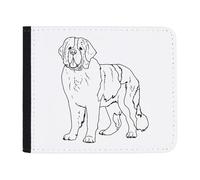 Azeeda 'St Bernard Dog Standing' Wallet (WL00030678)