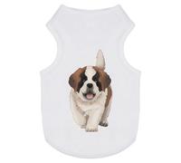 Azeeda 'St Bernard Puppy Dog' Pet Dog/Cat T-Shirt, L (PT00157651)