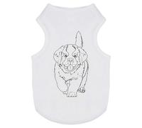 Azeeda 'St Bernard Puppy Dog' Pet Dog/Cat T-Shirt, XS (PT00157644)