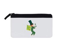 Azeeda 'St Patrick's Day Leprechaun with His Flag' Pencil Case (PC00055186)