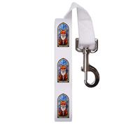 Azeeda 'Stained Glass Fox' Dog Lead/Leash (DL00032665)