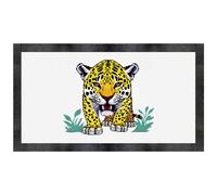 Azeeda 'Stalking Jaguar' Pet Feeding Mat (PM00037348)