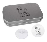 Azeeda 'Standard Poodle' Golf Markers Gift Set (GO00090861)