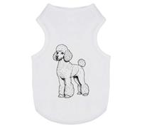 Azeeda 'Standard Poodle' Pet Dog/Cat T-Shirt, L (PT00178679)