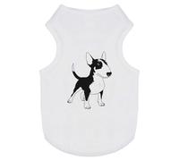 Azeeda 'Standing Bull Terrier Dog' Pet Dog/Cat T-Shirt, M (PT00152726)