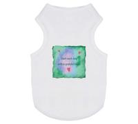 Azeeda 'Start Each Day With A Grateful Heart' Pet Dog/Cat T-Shirt, S (PT00169313)