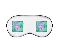 Azeeda 'Start Each Day with A Grateful Heart' Sleep/Travel Eye Mask (EY00033701)