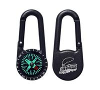 Azeeda 'Steam Train' Compass Keyring (KC00041394)