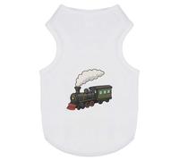 Azeeda 'Steam Train' Pet Dog/Cat T-Shirt, L (PT00167919)