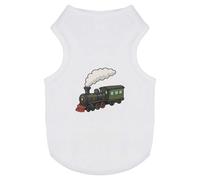 Azeeda 'Steam Train' Pet Dog/Cat T-Shirt, M (PT00167918)