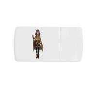 Azeeda 'Steampunk Adventurer' Pill Box with Tablet Splitter (PI00043697)
