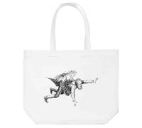 Azeeda 'Steampunk Flying Machine Man' Tote Shopping Bag For Life (BG00087509)
