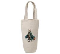 Azeeda 'Steampunk Fox' Cotton Wine Bottle Gift/Travel Bag (BL00050194)