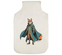 Azeeda 'Steampunk Fox' Hot Water Bottle Cover (HW00050127)