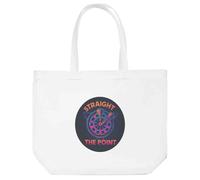Azeeda 'Straight To The Point Darts' Tote Shopping Bag For Life (BG00083951)
