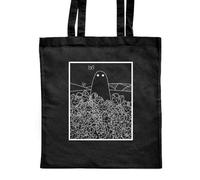 Azeeda 'Strawberry Fields' Classic Black Tote Shopper Bag (ZB00025291)