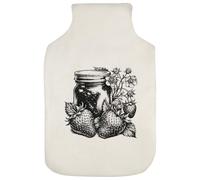 Azeeda 'Strawberry Jam & Berries' Hot Water Bottle Cover (HW00052191)