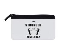 Azeeda 'Stronger Today, Unbreakable Tomorrow' Pencil Case (PC00053366)