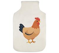 Azeeda 'Stylised Chicken' Hot Water Bottle Cover (HW00046970)